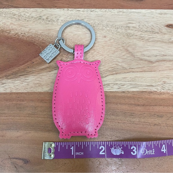 Ordning & Reda Pink Owl Leather Keychain. Great condition! - Picture 6 of 7